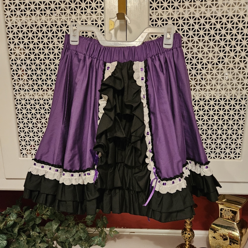 Vintage Ruffled Skirt
